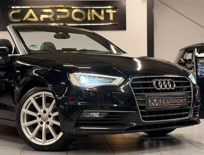Gebraucht Audi A3 Cabriolet S-Line 125 PS (91 kW) 2014 Schwarz Cabrio