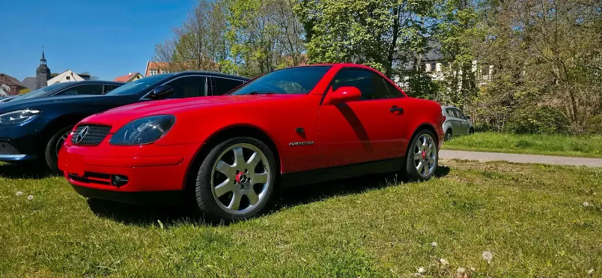 Gebraucht Mercedes SLK230 193 PS (141 kW) 1999 Rot Cabrio