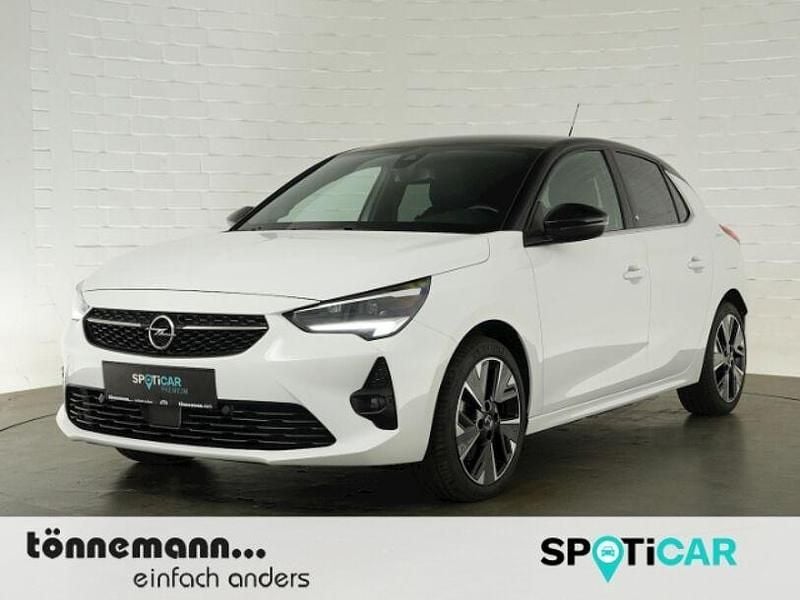 Weiss Gebraucht 2021 Opel Corsa-e Ultimate Kleinwagen | 16.624 € (Fairer Preis) - Bild 1/3