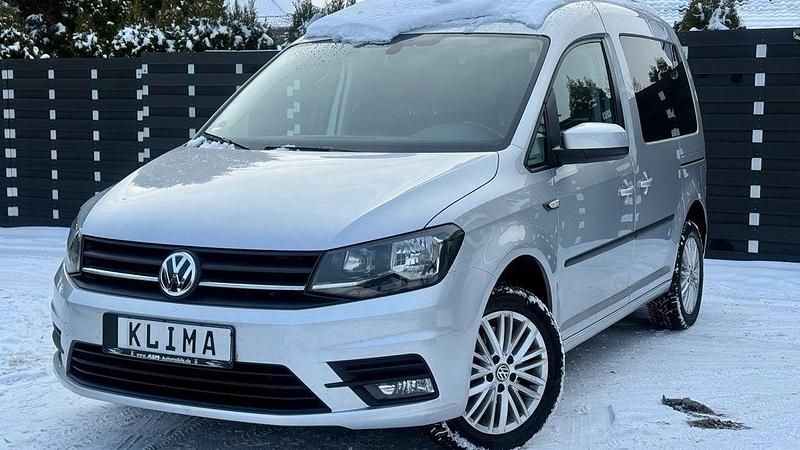 Silber Gebraucht 2018 VW Caddy Trendline Van / Kleinbus | 14.800 € (Superpreis) - Bild 1/4