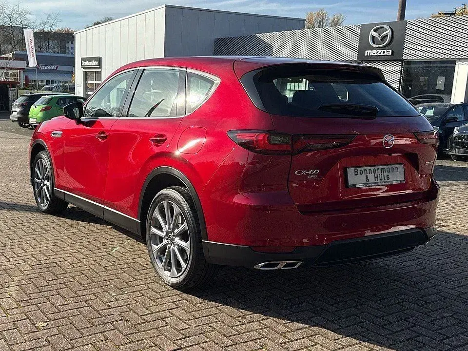 Gebraucht Mazda CX-60 Exclusive-Line 328 PS (241 kW) 2024 Rot SUV