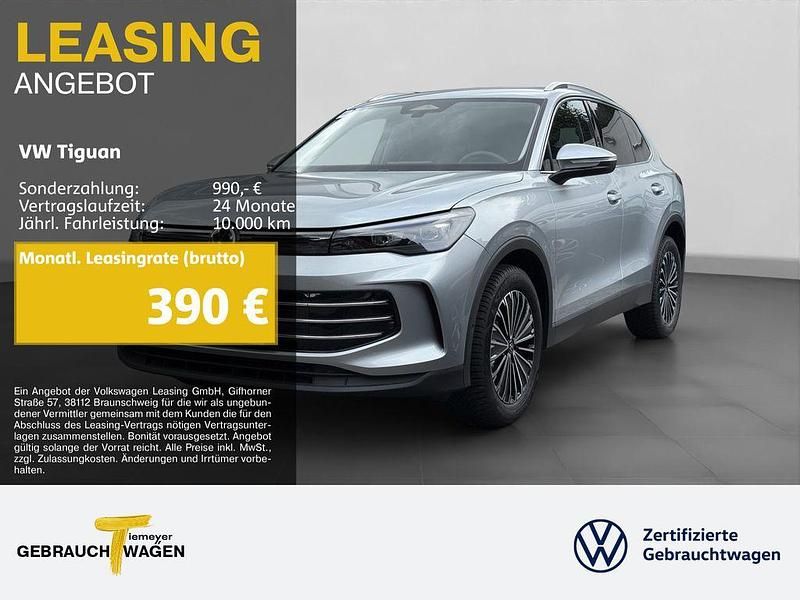 Silber Neu 2025 VW Tiguan Elegance SUV | 42.980 € (Fairer Preis) - Bild 1/4