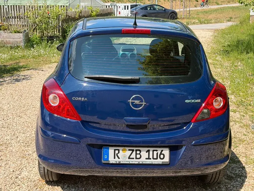 Gebraucht Opel Corsa 60 PS (44 kW) 2009 Blau Kleinwagen