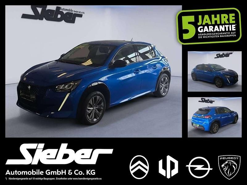 Gebraucht Peugeot e-208 Active 100 kW (136 PS) 2023 Blau Kleinwagen