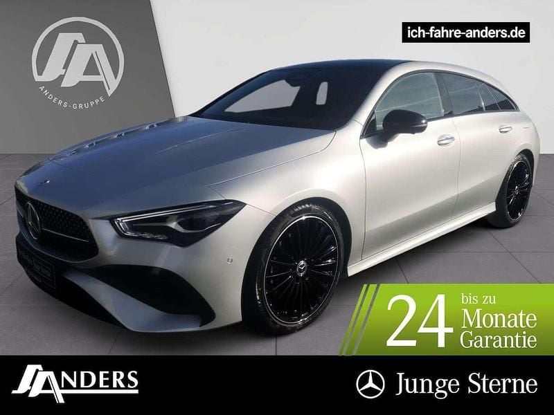 Iridiumsilber Gebraucht 2024 Mercedes CLA220 Premium Limousine | 36.424 € (Superpreis) - Bild 1/2