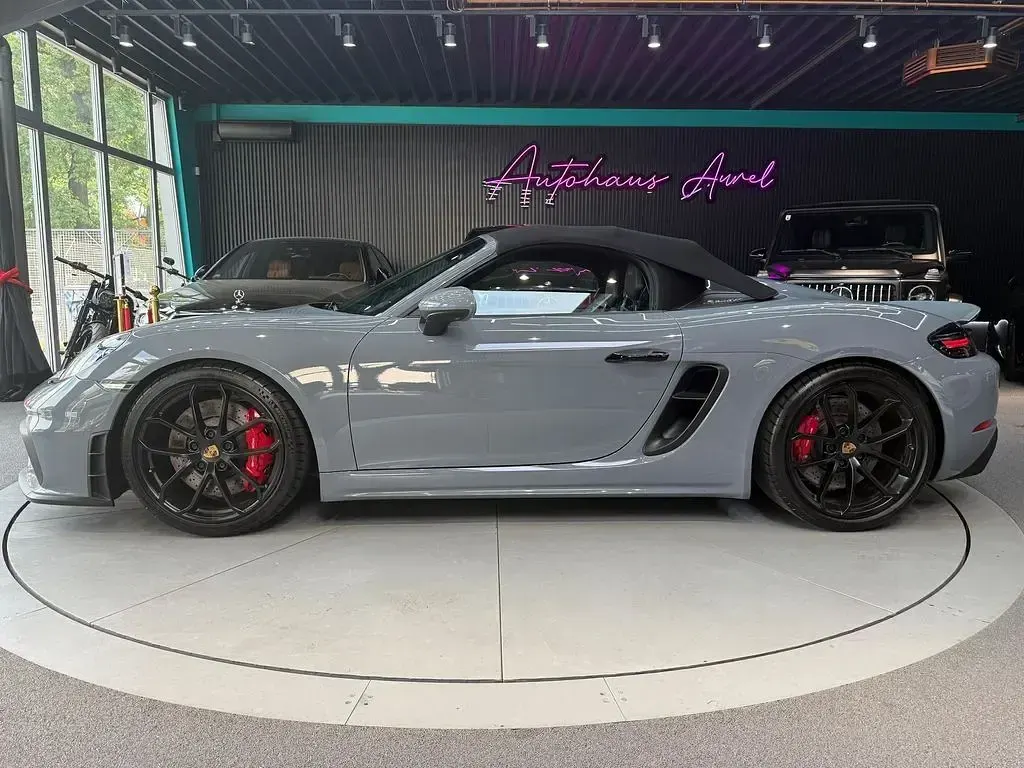 Gebraucht Porsche 718 Spyder 420 PS (308 kW) 2023 Grau Cabrio