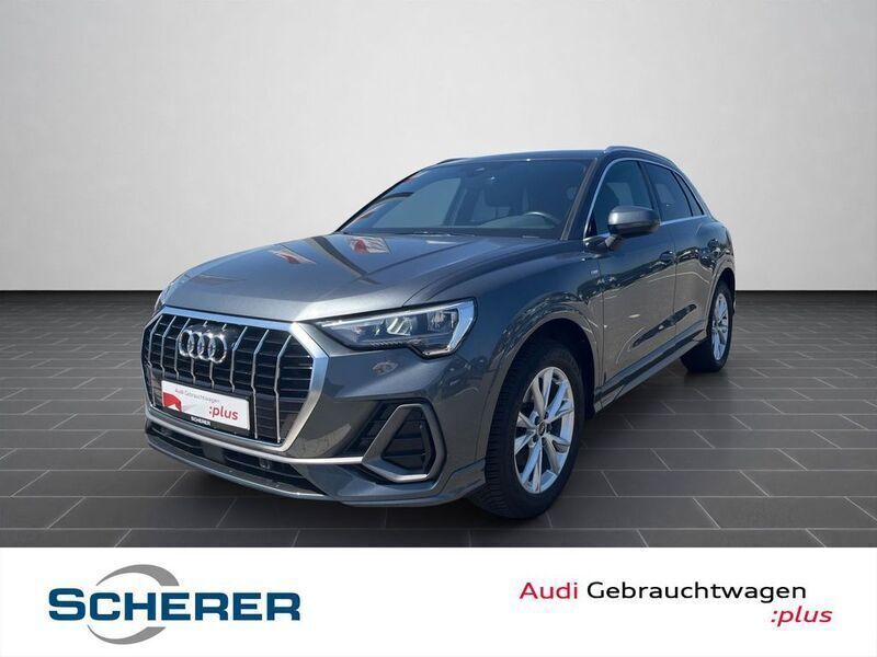 Daytonagrau perleffekt (metallic) Gebraucht 2022 Audi Q3 Advanced SUV | 32.890 € (Fairer Preis) - Bild 1/4