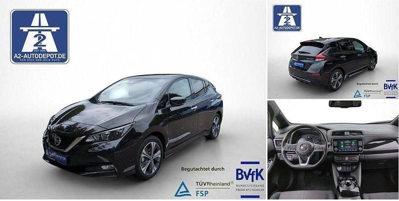 Schwarz Gebraucht 2022 Nissan Leaf N-Connecta Kleinwagen | 14.750 € (Guter Preis) - Bild 1/4