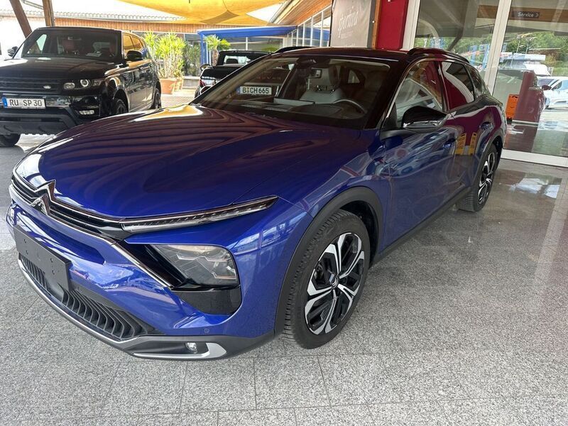 Blau Gebraucht 2023 Citroën C5 X Shine SUV | 20.990 € (Superpreis) - Bild 1/4