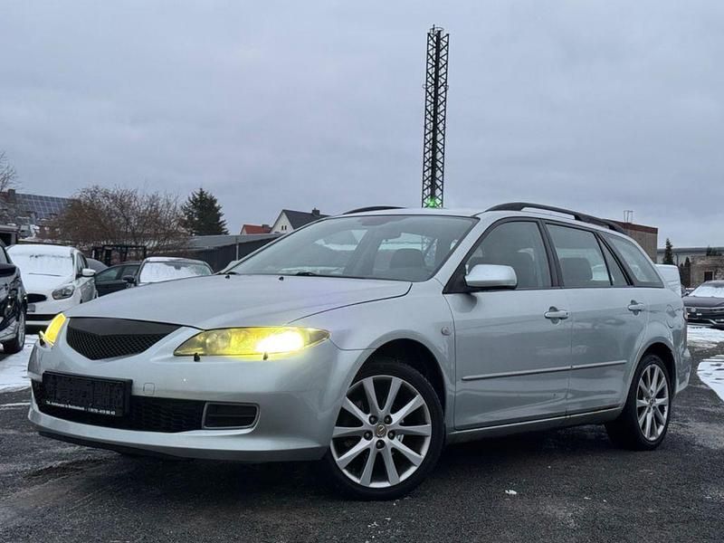 Silber Gebraucht 2005 Mazda 6 Inclusive Kombi | 999 € (Superpreis) - Bild 1/4