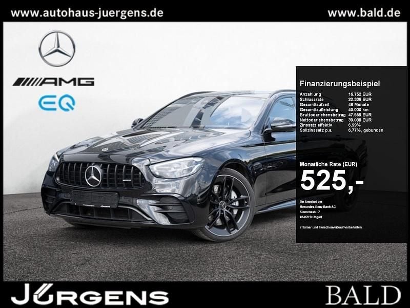 Schwarz metalliclack obsidians Gebraucht 2022 Mercedes E53 AMG AMG Kombi | 51.590 € (Guter Preis) - Bild 1/4