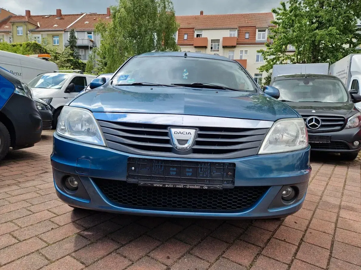 Gebraucht Dacia Logan MCV 87 PS (63 kW) 2009 Blau Kombi