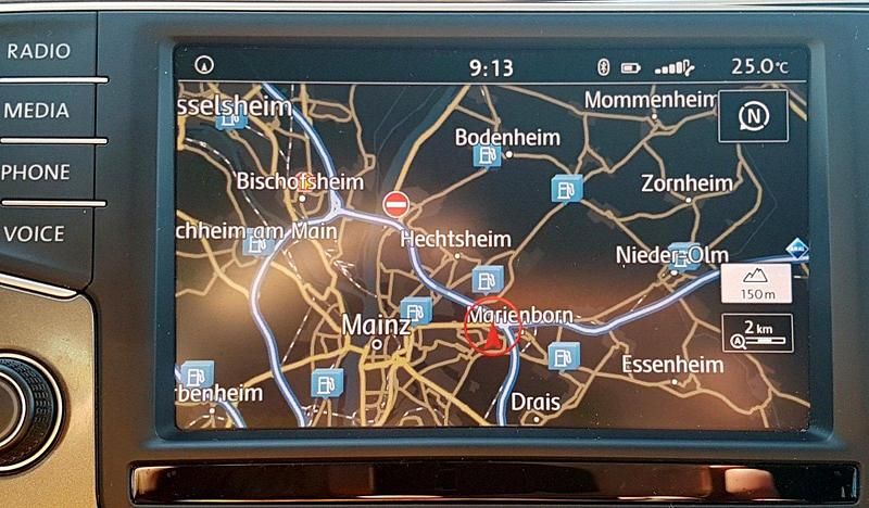 Gebraucht VW Golf VII Trendline 110 PS (80 kW) 2016 Blau Kombi