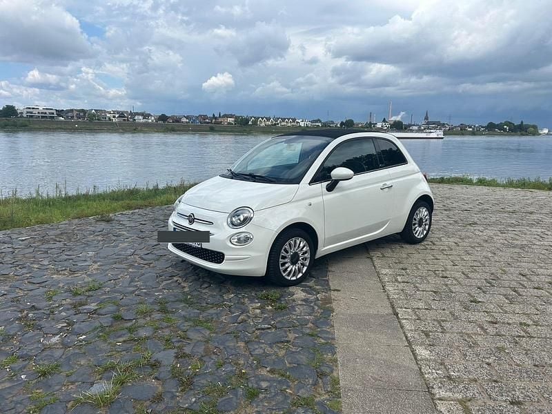 Weiß Gebraucht 2019 Fiat 500C Cabrio | 10.175 € (Guter Preis) - Bild 1/4