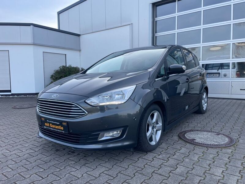 Grau Gebraucht 2016 Ford C-MAX Titanium Van / Kleinbus | 9.790 € (Fairer Preis) - Bild 1/4