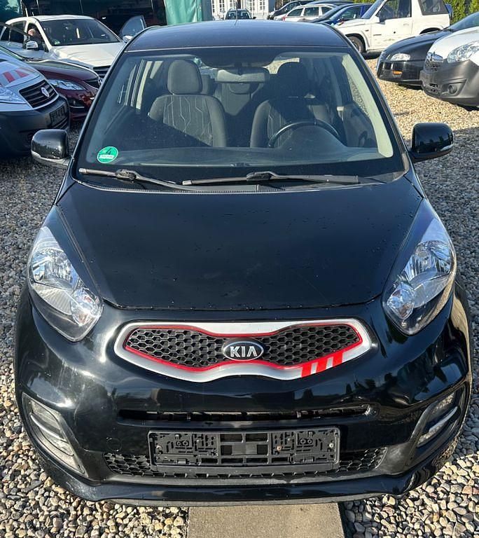 Gebraucht Kia Picanto Spirit 86 PS (63 kW) 2014 Schwarz Kleinwagen