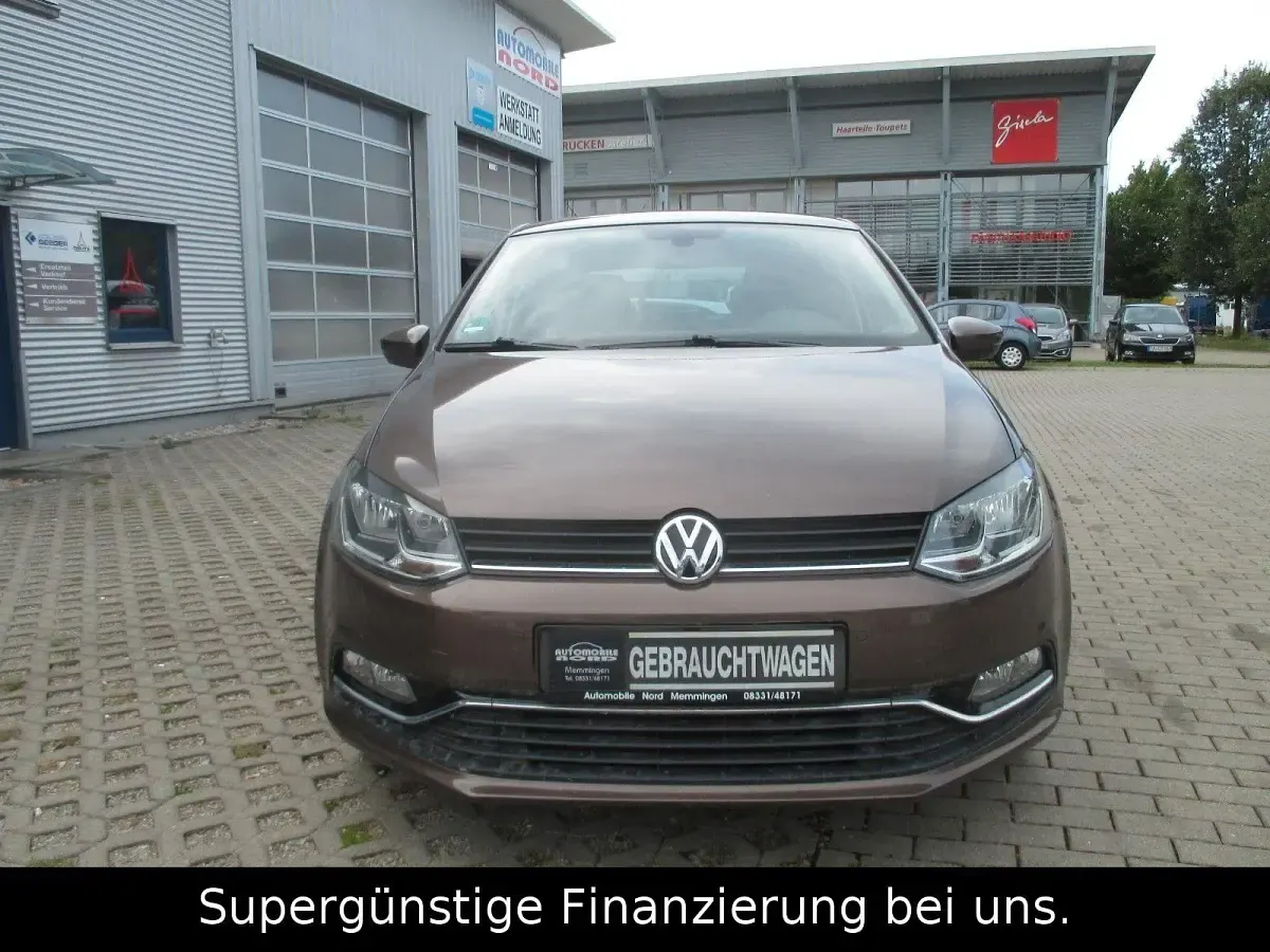 Gebraucht VW Polo Highline 90 PS (66 kW) 2015 Braun Kleinwagen