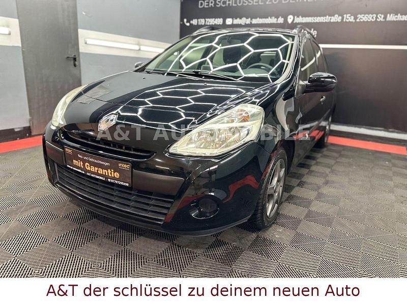 Gebraucht Renault Clio GrandTour Expression 75 PS (55 kW) 2012 Schwarz Kombi