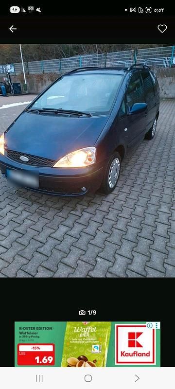 Gebraucht Ford Galaxy 120 PS (88 kW) 2005 Blau Van / Kleinbus