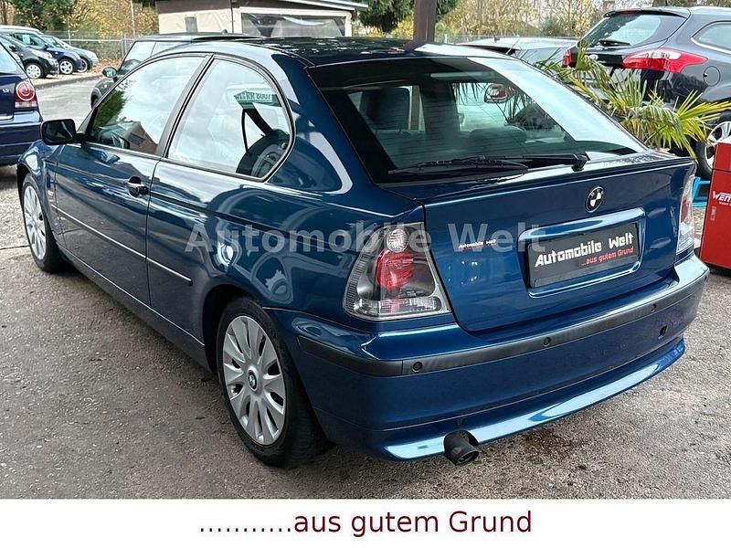 Gebraucht BMW 316 Compact Sport Line 116 PS (85 kW) 2002 Blau Kleinwagen