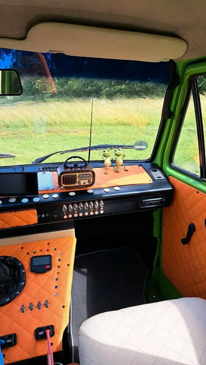 Gebraucht VW T3 60 PS (44 kW) 1990 Grün Van
