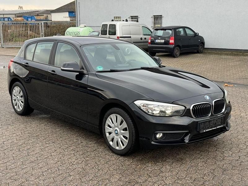Schwarz Gebraucht 2016 BMW 116 Sport Line Kleinwagen | 5.450 € (Guter Preis) - Bild 1/4
