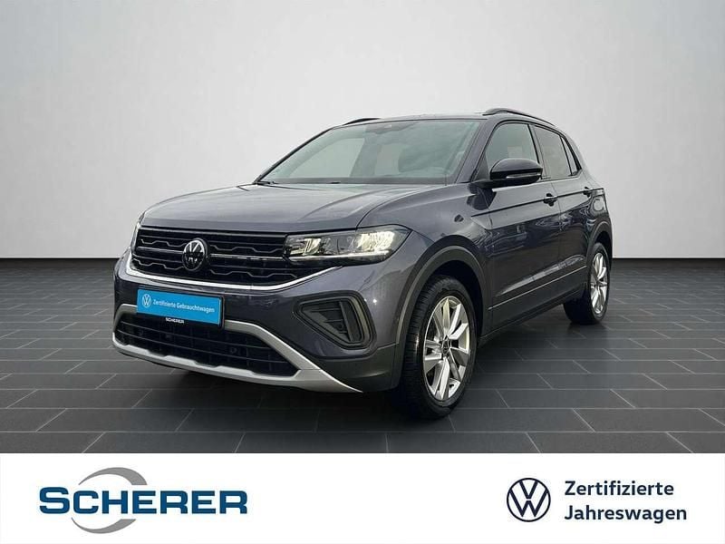 Rauchgrau metallic (metallic) Gebraucht 2025 VW T-Cross Goal SUV | 25.900 € (Fairer Preis) - Bild 1/3