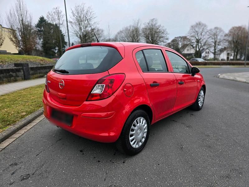 Gebraucht Opel Corsa 80 PS (58 kW) 2009 Rot Kleinwagen