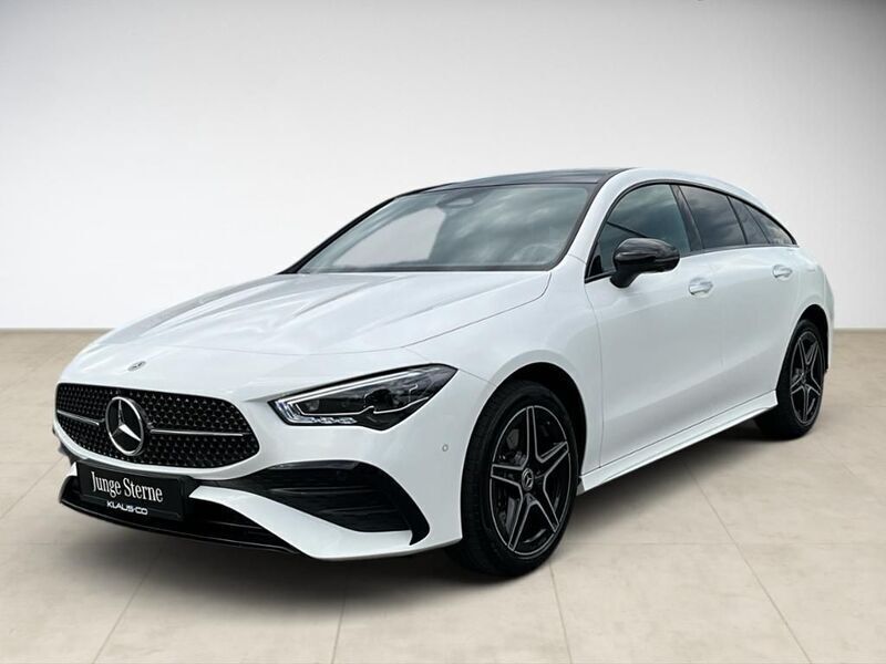 Weiß Gebraucht 2024 Mercedes CLA250e Shooting Brake AMG Kombi | 37.330 € (Fairer Preis) - Bild 1/4
