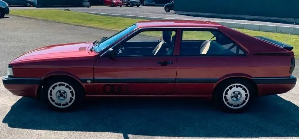 Gebraucht Audi Coupé Performance 90 PS (66 kW) 1984 Rot Coupé