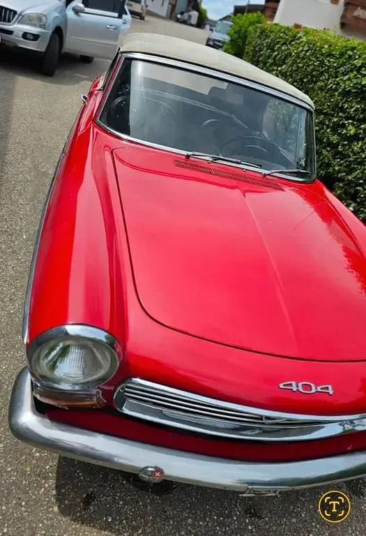 Gebraucht Peugeot 404 84 PS (61 kW) 1963 Rot Cabrio