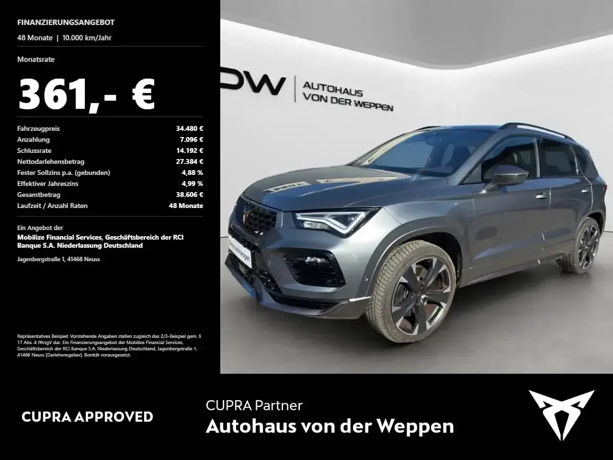 Gebraucht Cupra Ateca VZ 300 PS (220 kW) 2024 SUV