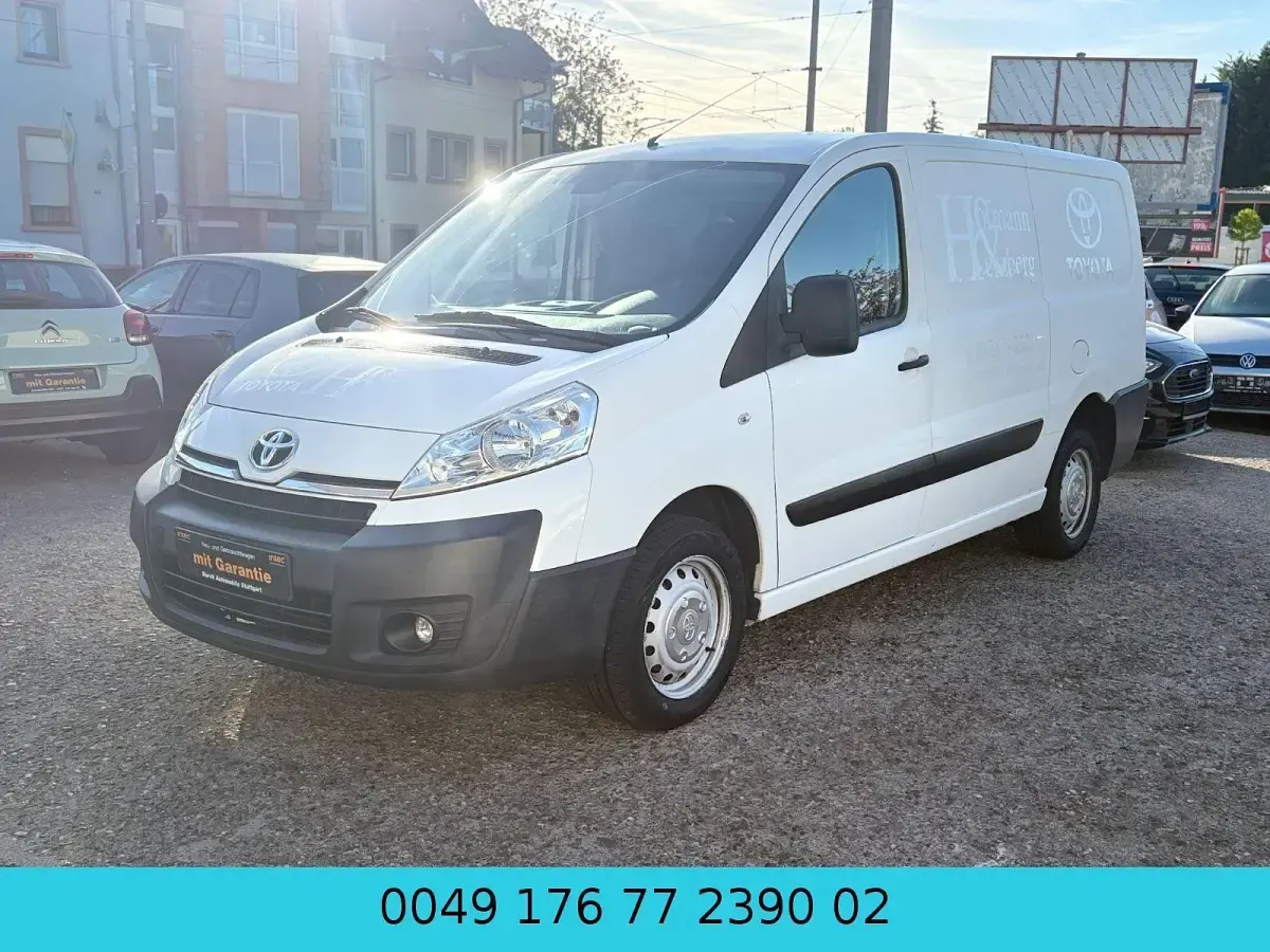 Gebraucht Toyota Proace 90 PS (66 kW) 2015 Weiß Van / Kleinbus