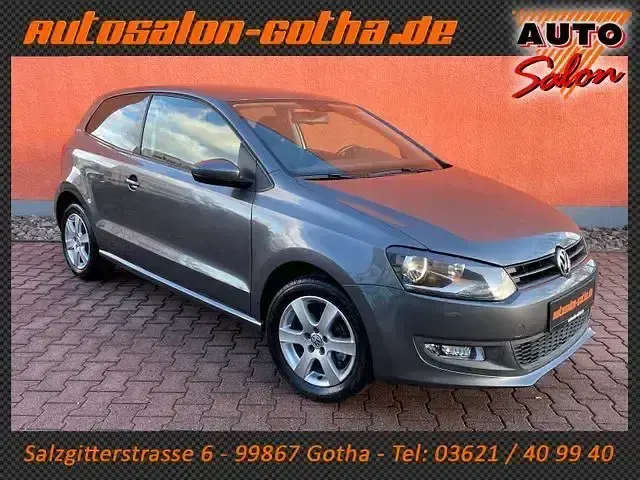Gebraucht VW Polo Team 60 PS (44 kW) 2011 Grau Kleinwagen