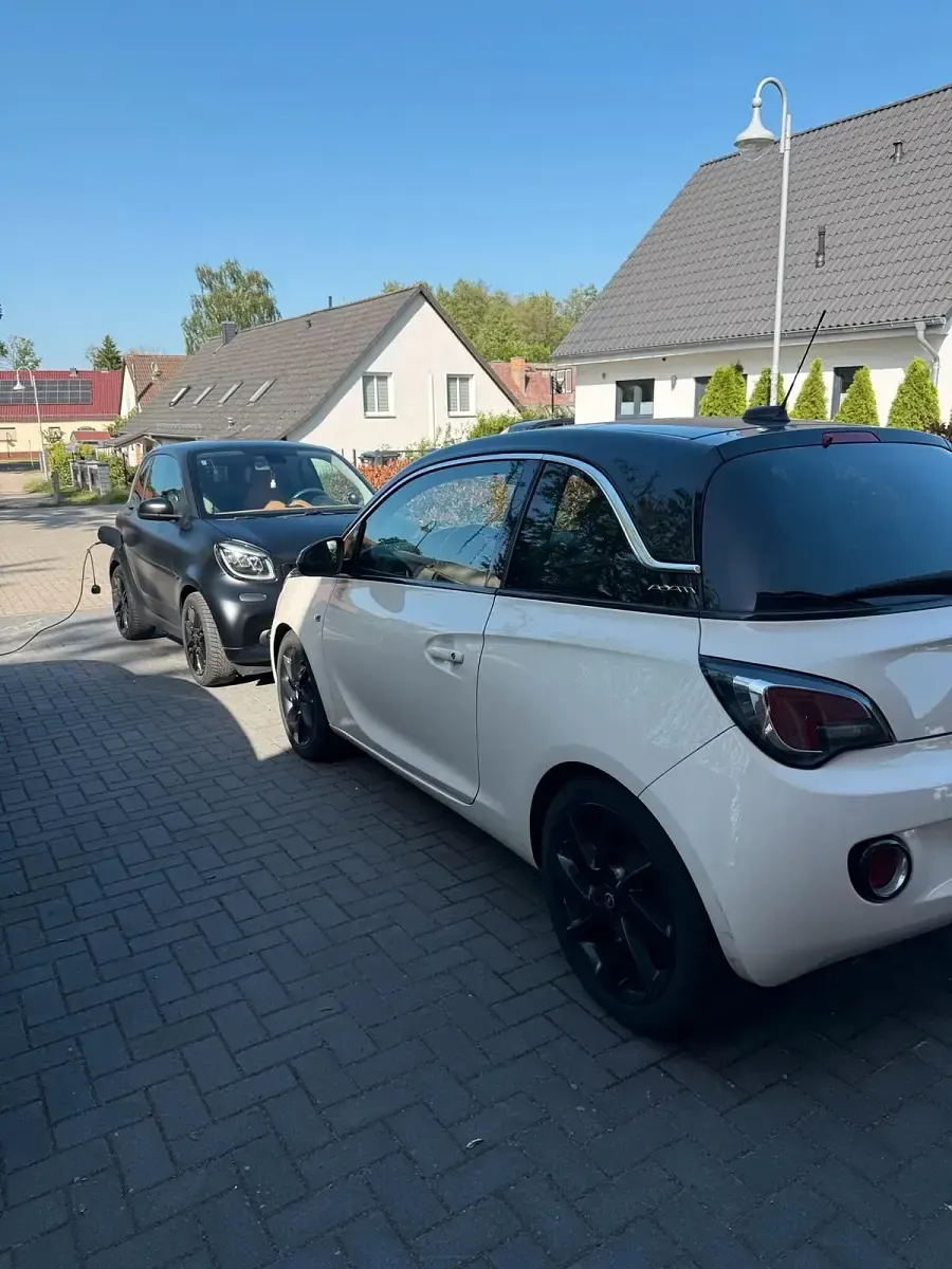 Gebraucht Opel Adam 101 PS (74 kW) 2018 Weiß Kleinwagen