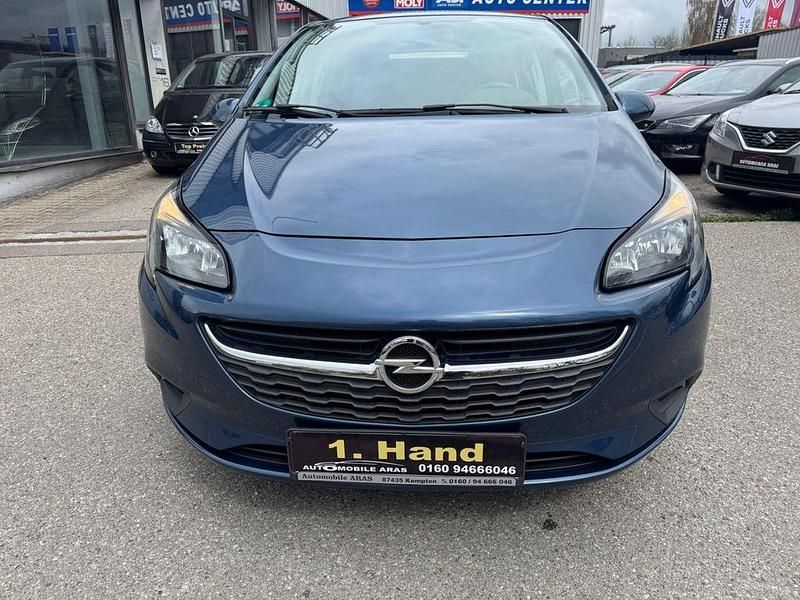 Gebraucht Opel Corsa Edition 90 PS (66 kW) 2015 Blau Kleinwagen