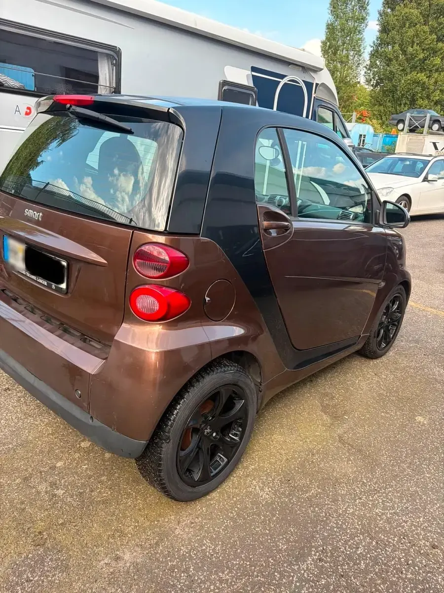 Gebraucht Smart ForTwo Coupé 61 PS (44 kW) 2009 Braun Coupé