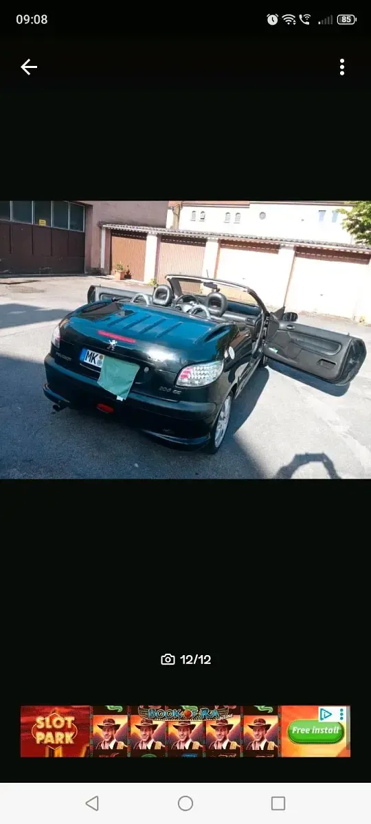 Gebraucht Peugeot 206 136 PS (100 kW) 2006 Schwarz Cabrio