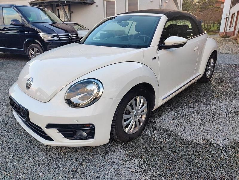 Weiß Gebraucht 2014 VW Beetle Sportline Cabrio | 11.900 € (Superpreis) - Bild 1/4