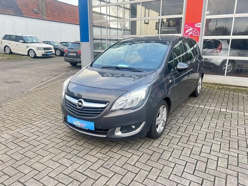 Gebraucht Opel Meriva Edition 101 PS (74 kW) 2014 Grau Van / Kleinbus