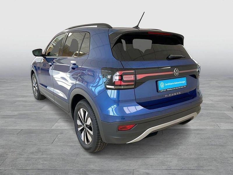 Gebraucht VW T-Cross Move 110 PS (80 kW) 2023 Reef blue (blau), metallic SUV