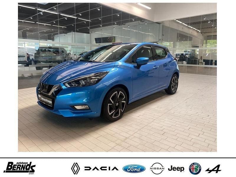 Blau Gebraucht 2022 Nissan Micra N-Way Kleinwagen | 12.210 € (Fairer Preis) - Bild 1/4