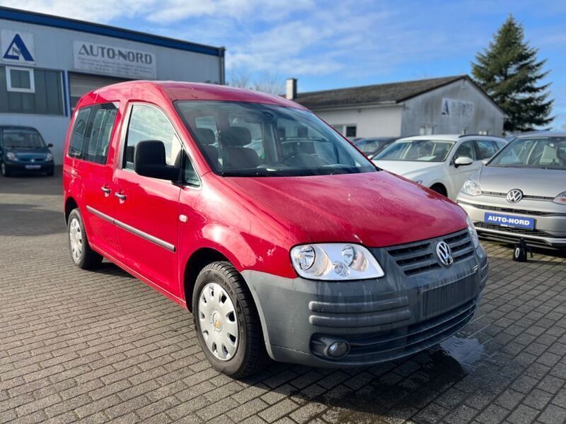 Rot Gebraucht 2008 VW Caddy Life Van / Kleinbus | 4.790 € (Etwas zu teuer) - Bild 1/4