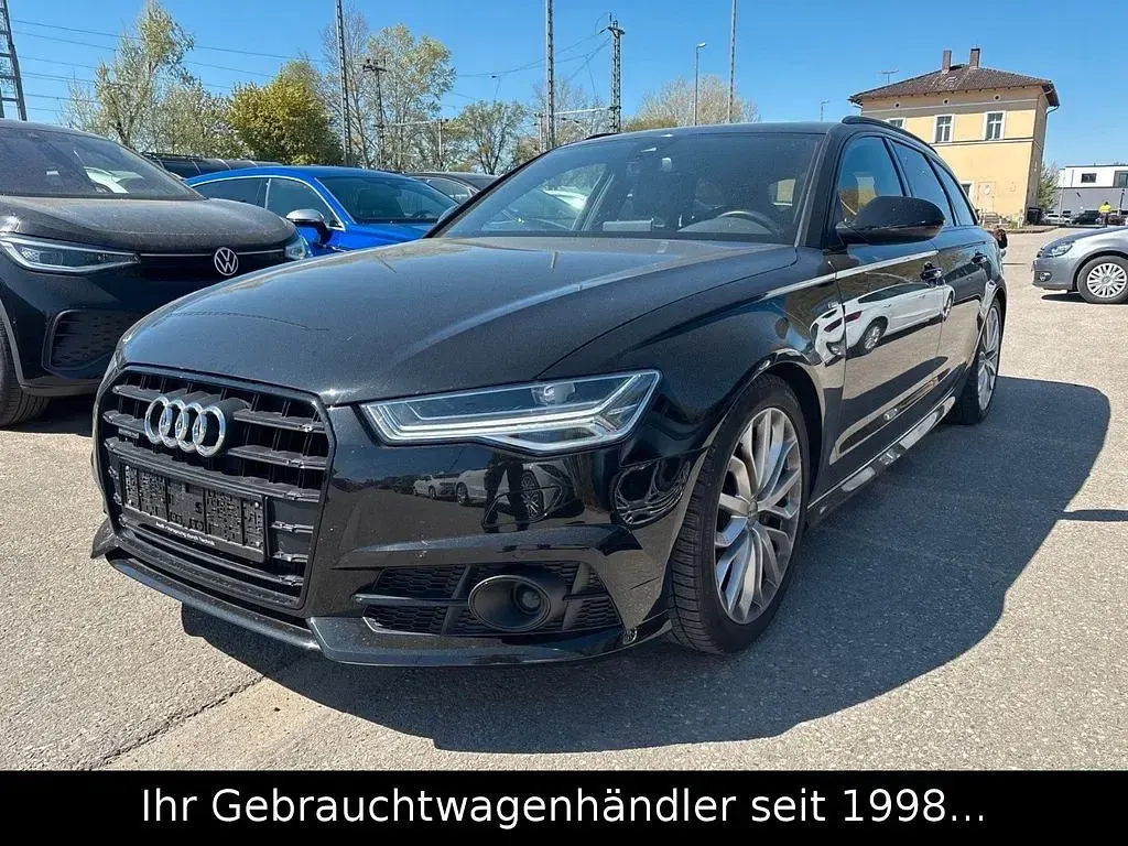 Second-hand Audi A6 S-Line 252 CP (185 kW) 2018 Negru Break