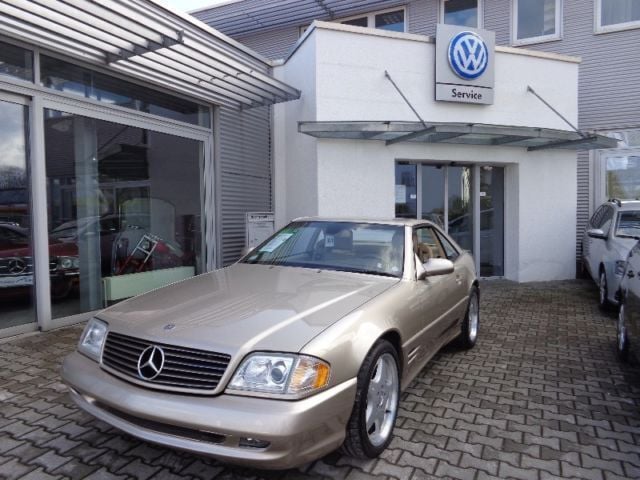 Gebraucht Mercedes SL500 AMG 306 PS (225 kW) 2000 Beige metallic Cabrio