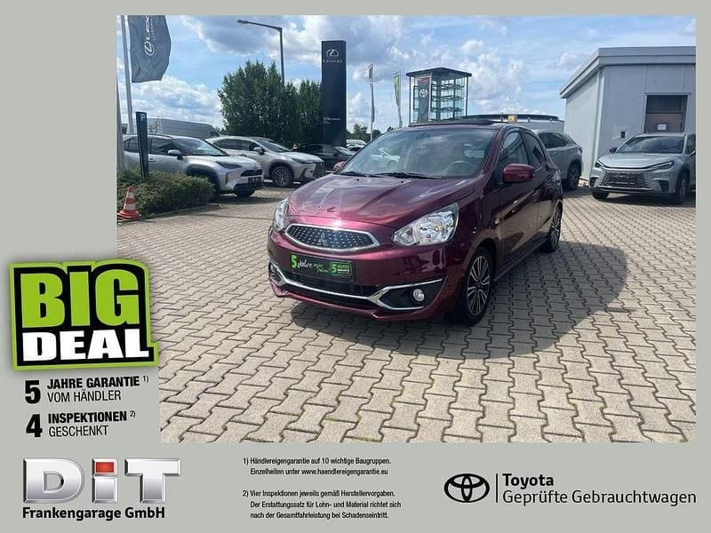 Bordeauxrot (p) Gebraucht 2018 Mitsubishi Space Star Edition Kleinwagen | 8.290 € (Guter Preis) - Bild 1/4