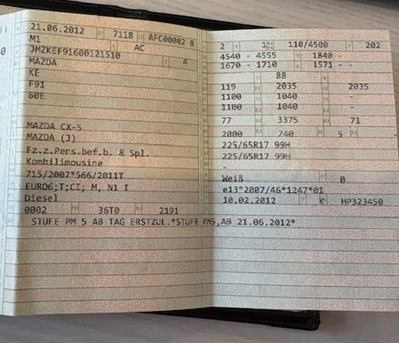 Gebraucht Mazda CX-5 150 PS (110 kW) 2012 Weiß SUV