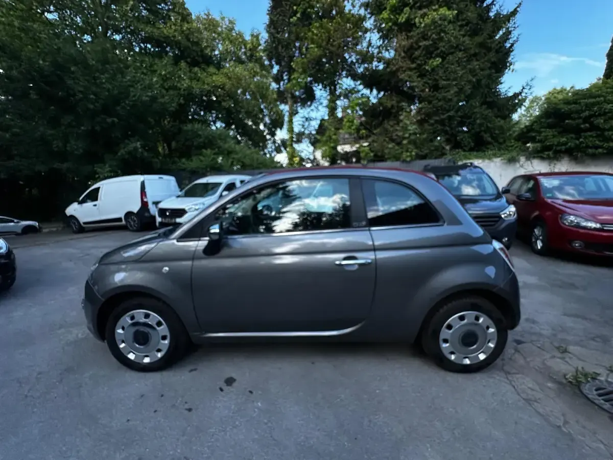Gebraucht Fiat 500 69 PS (50 kW) 2013 Grau Cabrio