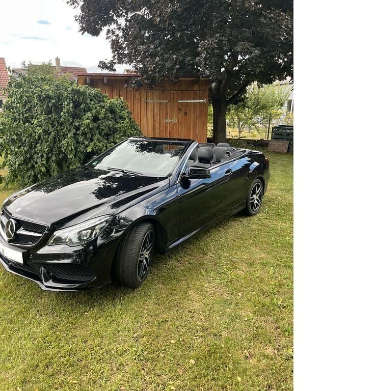 Schwarz Gebraucht 2015 Mercedes E350 Cabrio | 20.400 € (Fairer Preis) - Bild 1/4