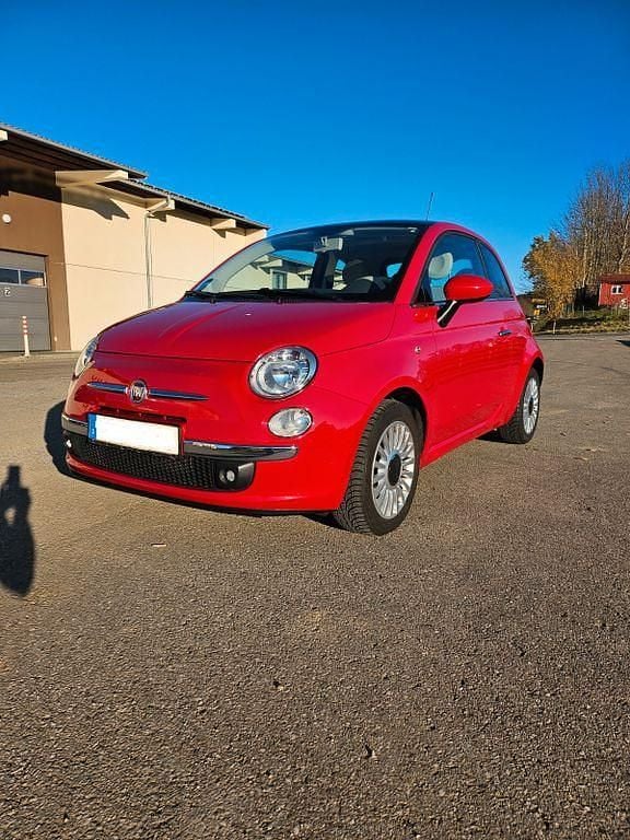 Rot Gebraucht 2008 Fiat 500 Lounge Kleinwagen | 4.650 € (Guter Preis) - Bild 1/4